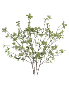 Ramas de Eucalipto Artificial Ruidazon 4 Pcs 101.6 cm Verde