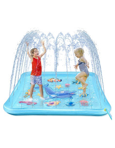 Growsland Tapete Splash para Niños 67" - Juguete de Agua Inflable