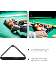 Soporte de Pelotas de Billar Yardwe Mini 12.9cm para 25mm 2