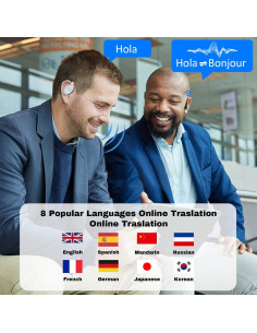 Auriculares Traductores AI SHENZHEN YYK-Q39 Bluetooth 5.4 2
