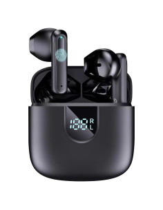 Auriculares Inalámbricos Bluetooth 5.3 Nyctine con Estuche LED