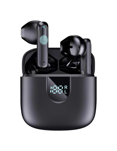 Auriculares Inalámbricos Bluetooth 5.3 Nyctine con Estuche LED