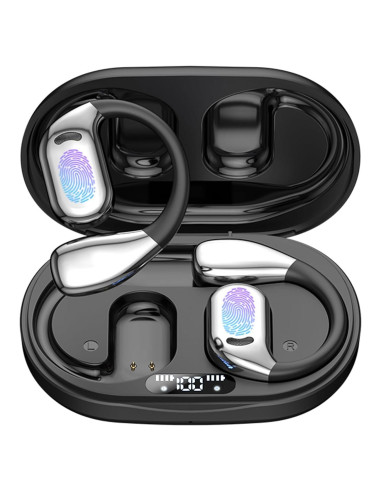 Auriculares Traductores HXRKDEV 3 en 1, 150 Idiomas, Negro