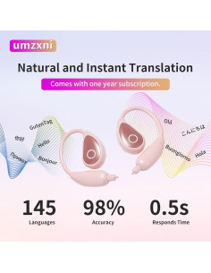 Auriculares Traductores AI M95 - Traducción en 144 Idiomas 2