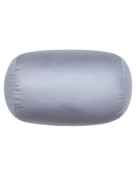 Almohada Bolster de Microperlas Focustree Gris Oscuro 30.48 cm