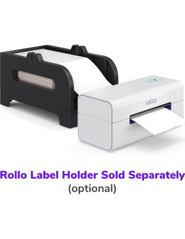 Rollo de Etiquetas Térmicas 4x6 Rollo - 500 Plegadas Adhesivas