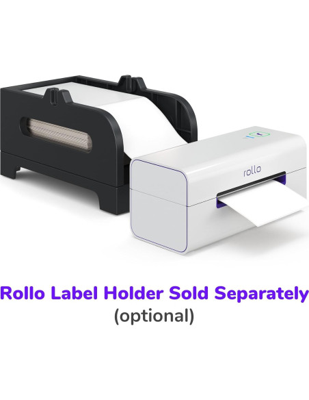 Rollo de Etiquetas Térmicas 4x6 Rollo - 500 Plegadas Adhesivas