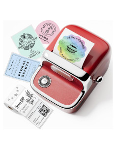 Impresora de Etiquetas Phomemo M150 Bluetooth 20-50mm Rojo