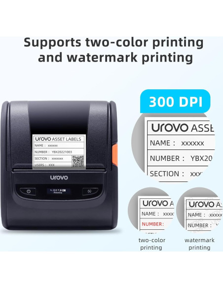 Impresora de Etiquetas Térmicas UROVO K329 Bluetooth WiFi Impresora de Etiquetas Térmicas UROVO K329 Bluetooth WiFi
