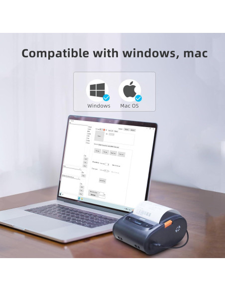 Impresora de Etiquetas Térmicas UROVO K329 Bluetooth WiFi Impresora de Etiquetas Térmicas UROVO K329 Bluetooth WiFi