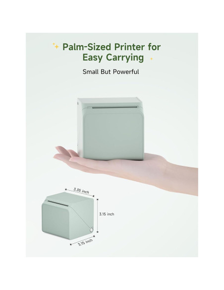 Impresora de Etiquetas HPRT T260LR Térmica Bluetooth 2" Verde