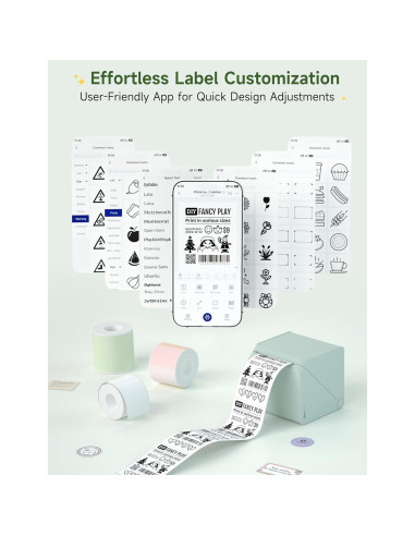 Impresora de Etiquetas HPRT T260LR Térmica Bluetooth 2" Verde