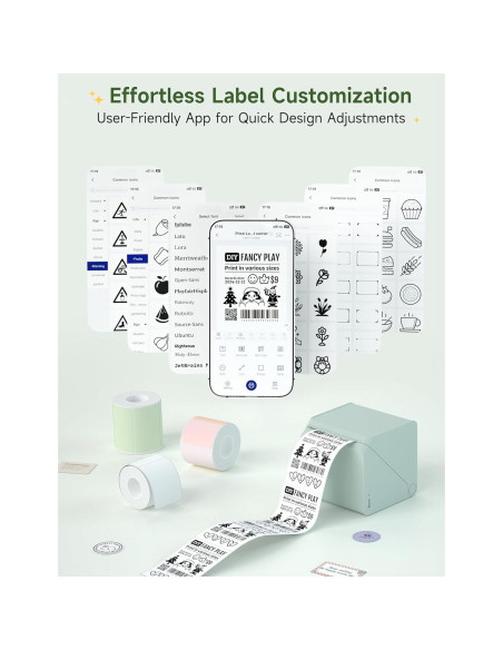 Impresora de Etiquetas HPRT T260LR Térmica Bluetooth 2" Verde