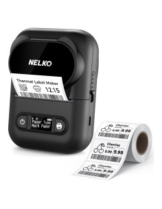 Impresora Térmica de Etiquetas NELKO P110 Bluetooth Portátil