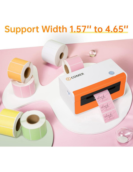 Impresora de Etiquetas K Comer CX418 150mm/s 4x6 Térmica