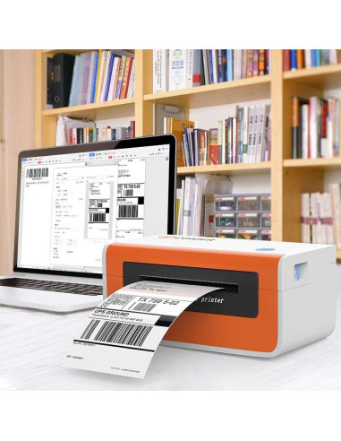 Impresora de Etiquetas K Comer CX418 150mm/s 4x6 Térmica