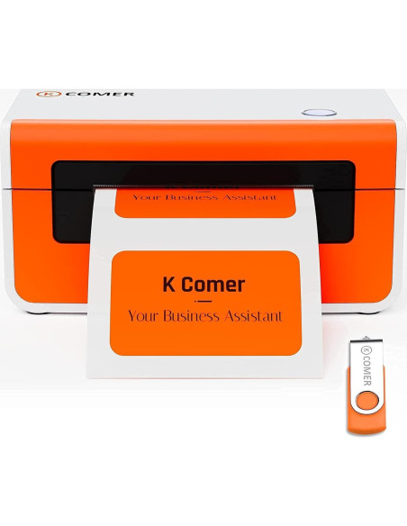 Impresora de Etiquetas K Comer CX418 150mm/s 4x6 Térmica