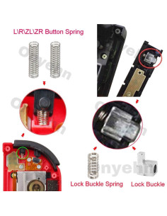 Kit de Reemplazo Joystick Analógico Nintendo Switch Onyehn 27 en 1 2