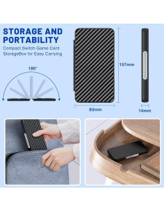 Estuche CYKOARMOR para 24 Juegos Switch y 24 Micro SD 2