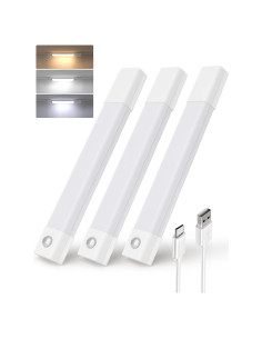 EZVALO Luz de Armario Inalámbrica 30 LED Recargable 20cm