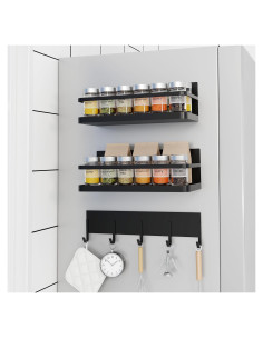 Estante Magnético para Nevera Hoopoton - Paquete de 3 Estantes