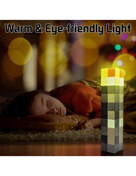 Lámpara nocturna recargable AIDYVOI 7 colores 28 cm Lámpara nocturna recargable AIDYVOI 7 colores 28 cm