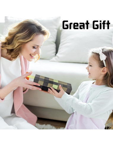 Lámpara nocturna recargable AIDYVOI 7 colores 28 cm