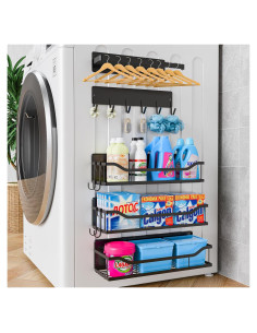 Estantes Magnéticos MIMIyasha - Paquete de 5 para Lavadora