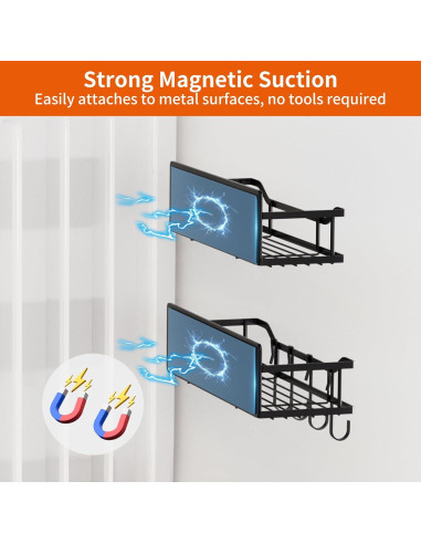 Estantes Magnéticos MIMIyasha - Paquete de 5 para Lavadora