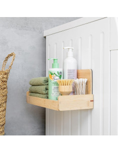 Estante Magnético de Bambú Ezemtos 15 cm Profundidad 9 kg 2