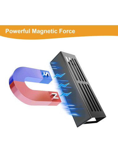 Estantes Magnéticos para Especias SUNHEARTH - Paquete de 4