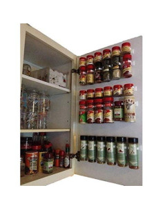 Organizador de Especias Chef Loco - 30 Clips Adhesivos para Gabinete 2