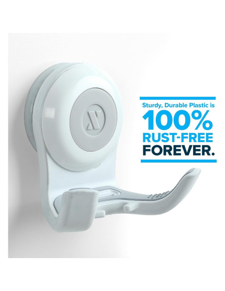 Gancho de Succión SlipX Solutions 5 kg para Ducha y Espejo