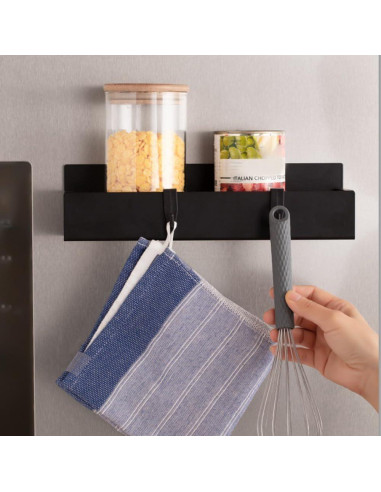 Organizador Magnético de Especias Maytopia - 4 Estantes 29.5x7.5cm