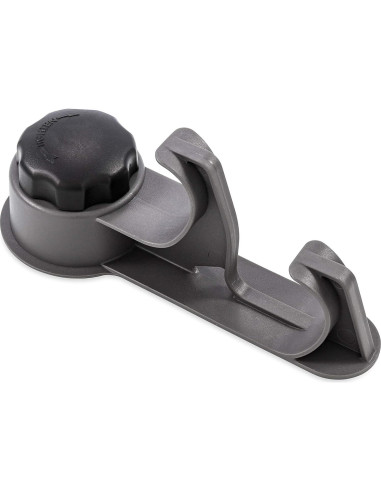 Gancho de Ventosa Mecánica Camco 44028 para Toallas - Negro