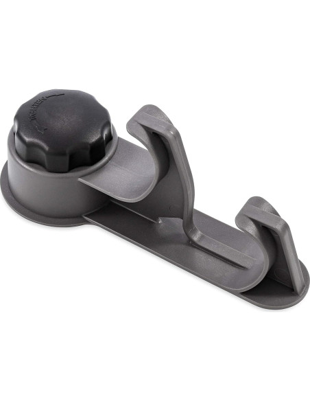 Gancho de Ventosa Mecánica Camco 44028 para Toallas - Negro