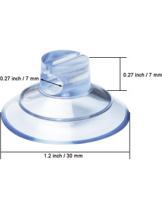 25 Ganchos de Ventosa JJHXSM para Luces Navideñas - PVC 2