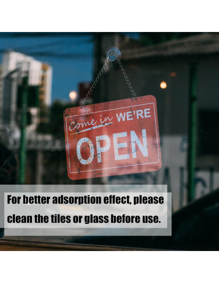 Paquete de 10 Ventosas de Vidrio Qjaiune 20mm Transparentes