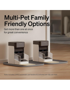 Alimentador Automático para Gatos PETLIBRO 3L Wi-Fi RFID Negro 2