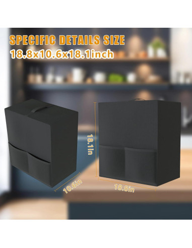 Cubierta de Polvo para Máquina de Helados Ninja NC701 - SEAVERRS