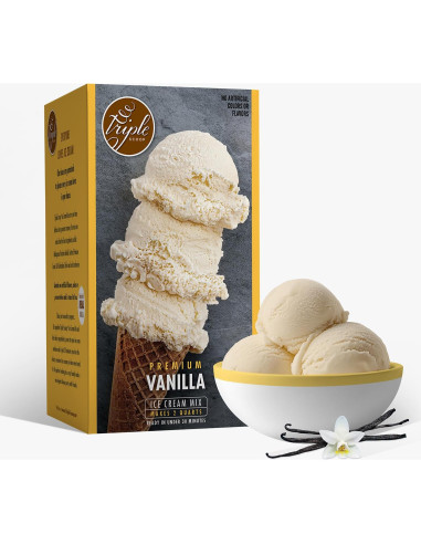 Mezcla Inicial de Helado Premium Triple Scoop Vainilla 1.4 kg