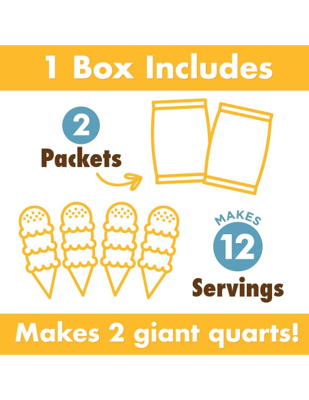 Mezcla Inicial de Helado Premium Triple Scoop Vainilla 1.4 kg