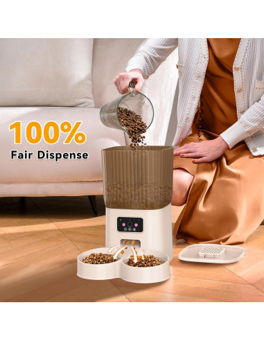 Comedero Automático Inteligente Healfith para Gatos 5L HD