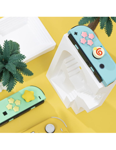 Tomas de Pulgar Kirby NANANINO para Nintendo Switch Amarillo