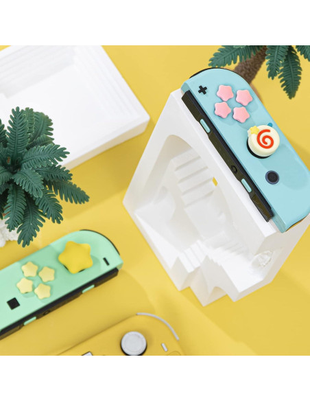 Tomas de Pulgar Kirby NANANINO para Nintendo Switch Amarillo