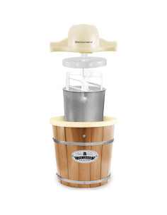 Fabricante de Helados Eléctrico Elite Gourmet 4 Qt Crema 2