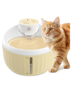 Fuente de Agua Automática para Gatos Masbrill 1.6L Inalámbrica