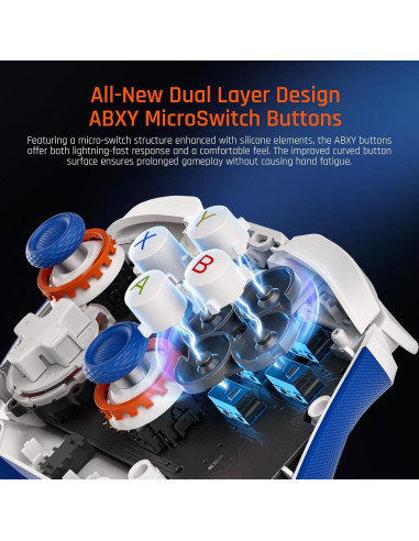 Controlador Inalámbrico BIGBIG WON BLITZ2, 16 Botones Mecánicos