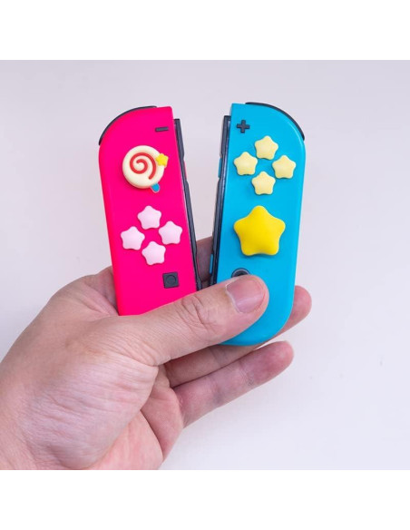 Tomas de Pulgar Kirby NANANINO para Nintendo Switch Amarillo