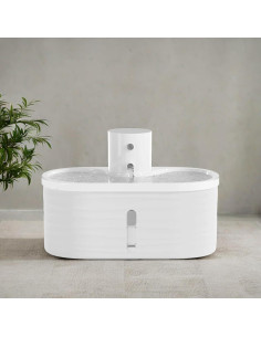 Fuente de Agua Inalámbrica para Mascotas Petwant W4L 2.5L 2